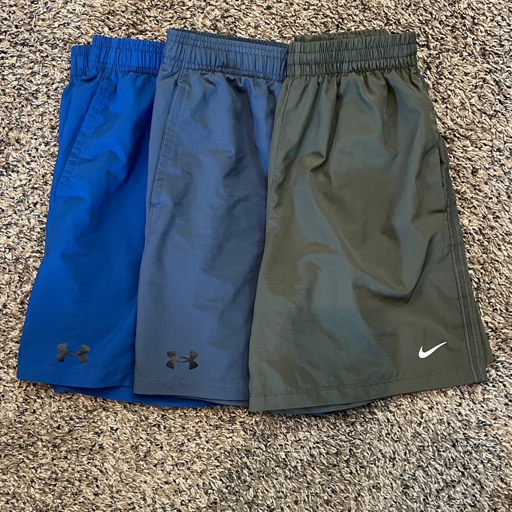 Under Armour and Nike Athletic Shorts Set